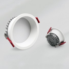 Anti-glare Stable Indoor Background Lamp 7W 9W 12W 15W Recessed LED Ceiling Light