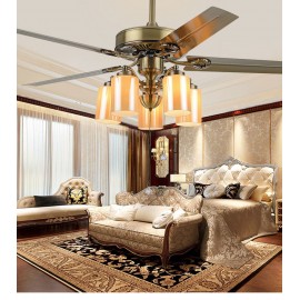 Nordic minimalism design Chandelier LED Fan Light