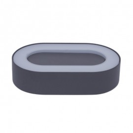 Round Square Oval versions 12W LED outdoor wall light